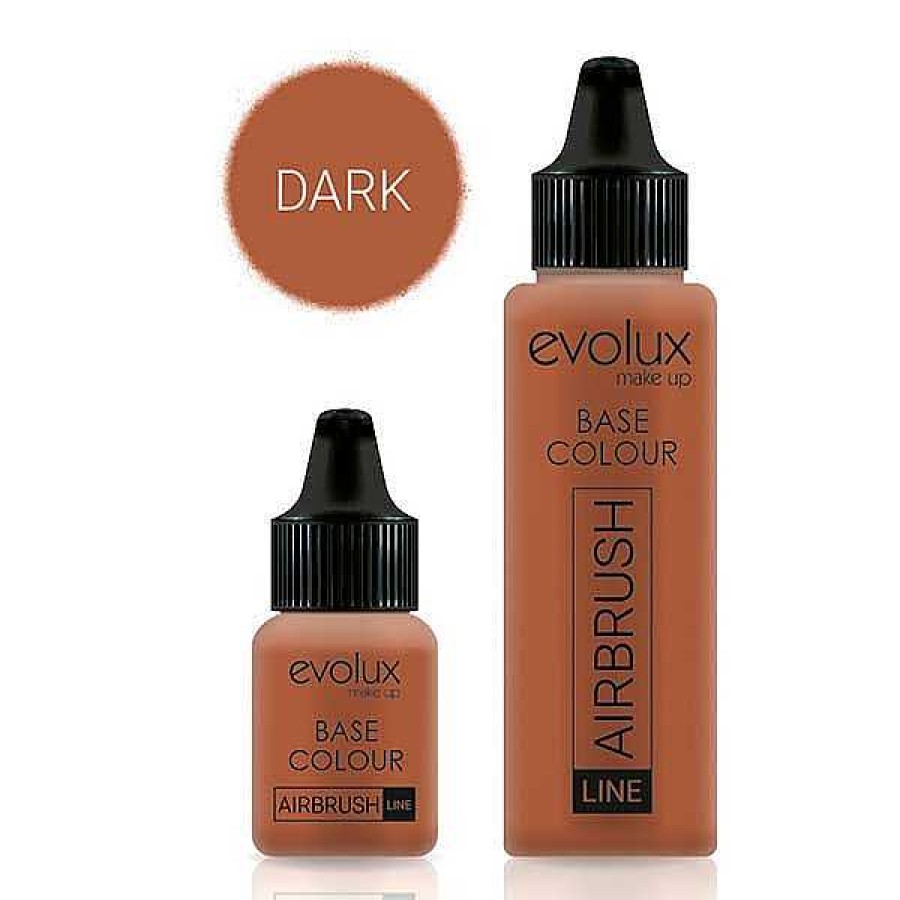 Evolux Evolux Airbrush Base De Maquillaje Dark Maquillaje Base Silicona