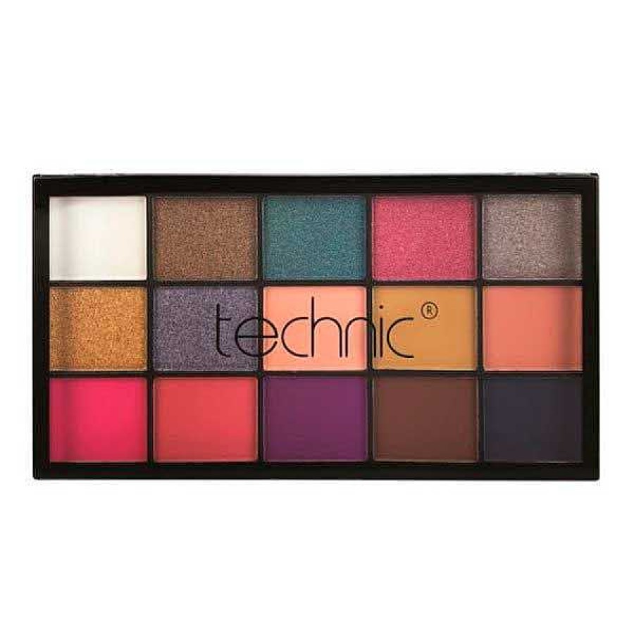 Technic Technic Paleta De Sombras Pressed Pigment Vacay Paletas / Sombras De Ojos