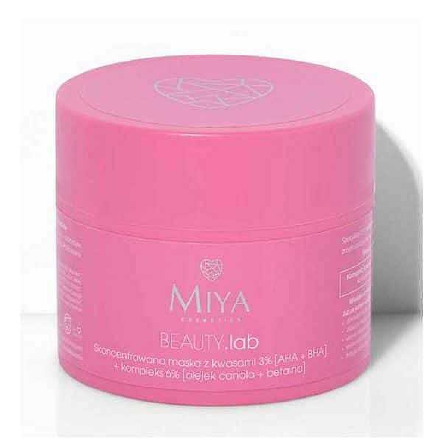 Miya Cosmetics Miya Mascarilla Con Hidroxi Cidos Beauty.Lab Limpiadores Faciales