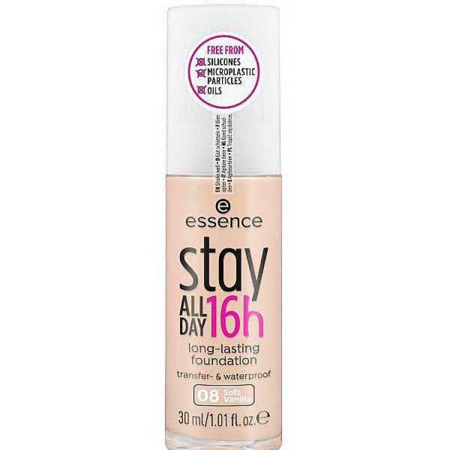 Essence Essence Maquillaje De Larga Duraci N Stay All Day 16 H 08 Soft Vanilla Bases De Maquillaje