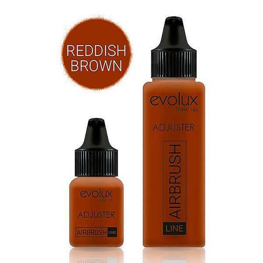 Evolux Evolux Airbrush Ajustador Reddish Brown Maquillaje Base Silicona