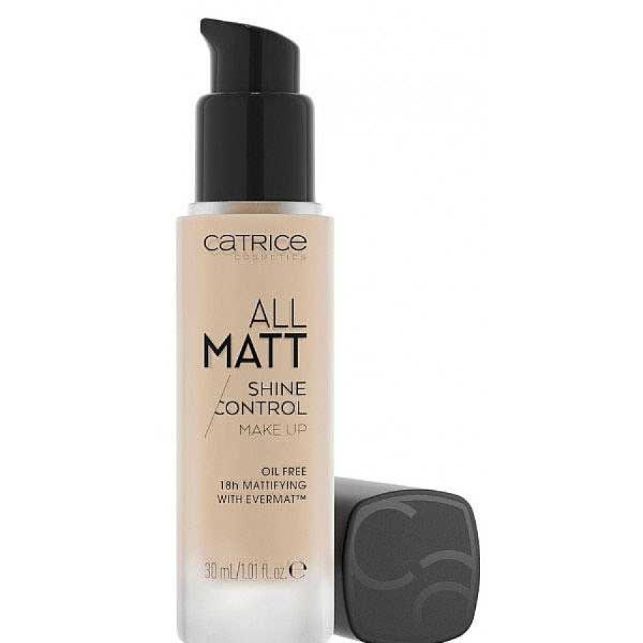 Catrice Catrice Base De Maquillaje All Matt Shine Control 022 Neutral Sand Bases De Maquillaje