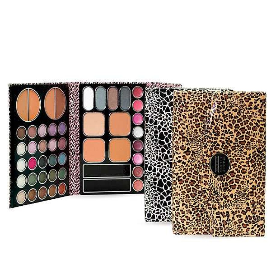 Magic Studio Idc Color Nuevo Estuche De Maquillaje Wild Snake Touch Edition Travel Wallet Paletas / Sombras De Ojos