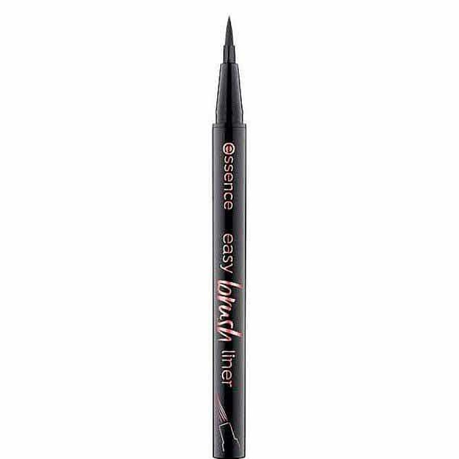 Essence Essence Delineador De Ojos L Quido Easy Brush Liner 01 Black Perfiladores De Ojos