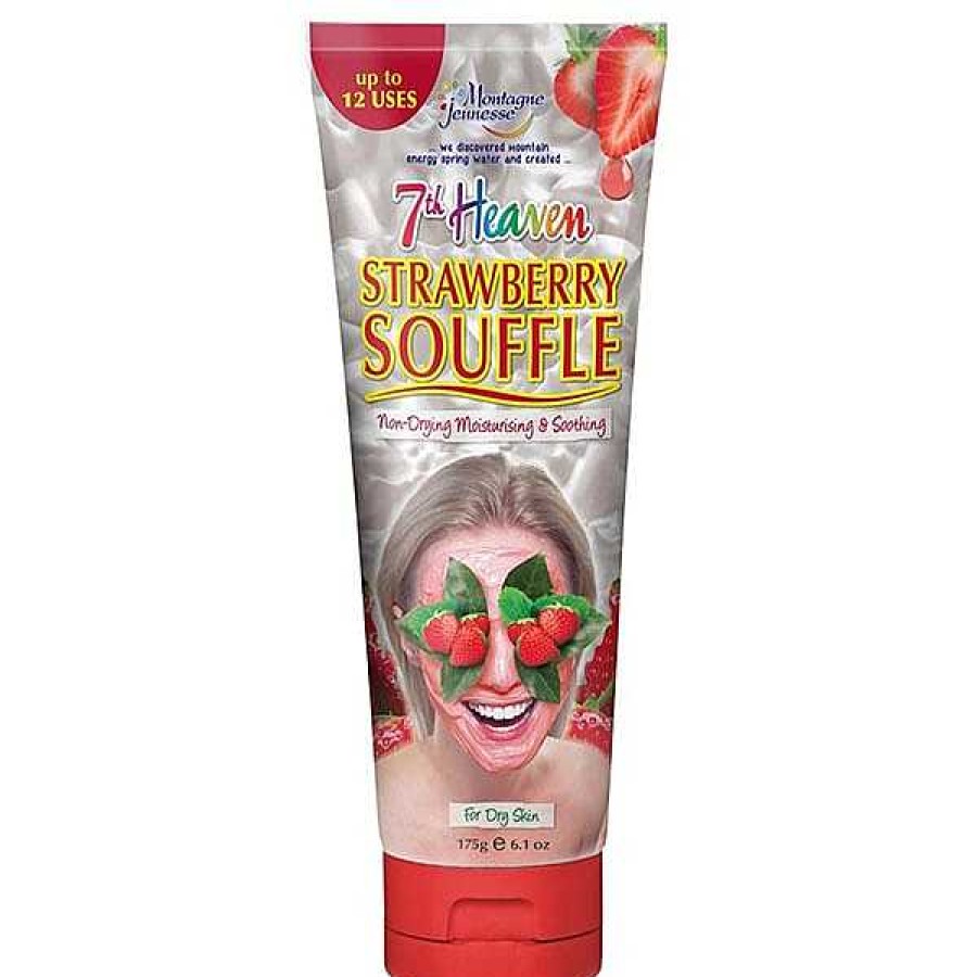 Montagne Jeunesse Montagne Jeunesse Mascarilla Crema De Fresa En Tubo Strawberry Souffle Tube Mask Mascarillas Faciales