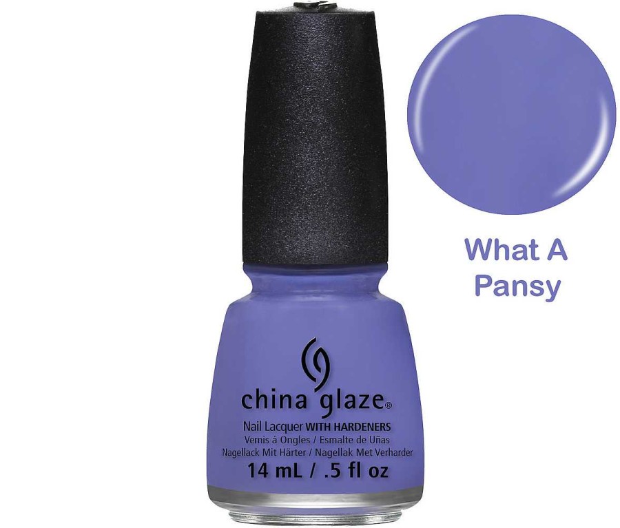 China Glaze China Glaze Esmalte Colecci N City Flourish Tono What A Pansy Esmaltes De U As