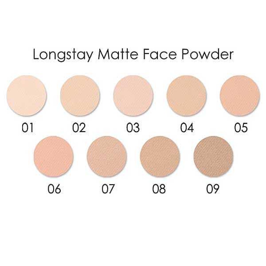 Golden Rose Golden Rose Polvos Faciales Matte Longstay Matte Face Powder 06 Polvos Compactos