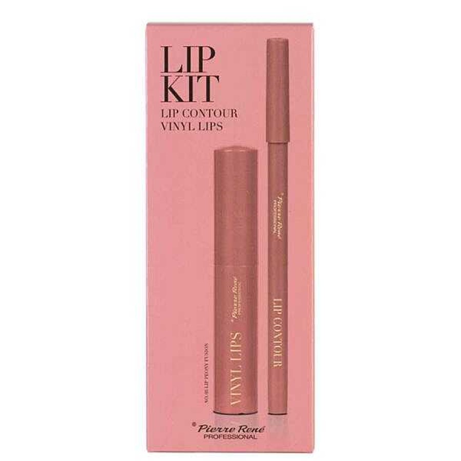 Pierre Rene Pierre Rene Lip Kit 05 Peony Fusion Barras De Labios