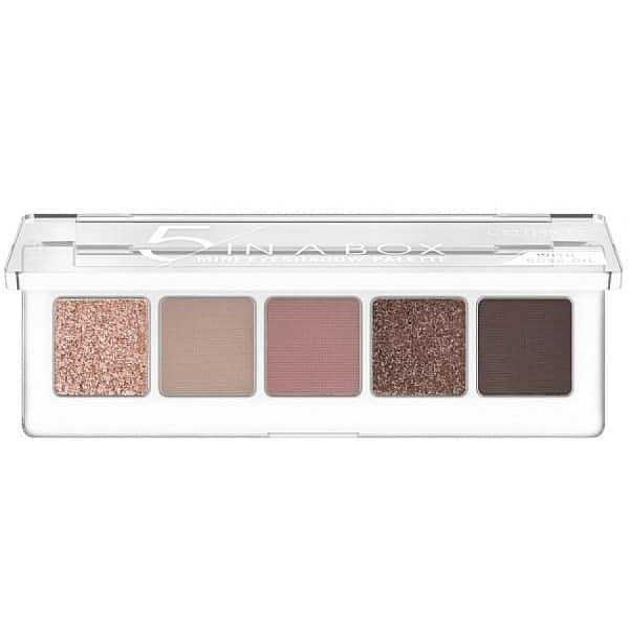 Catrice Catrice Paleta De Sombras De Ojos Mini 5 In A Box 020 Soft Rose Look Paletas / Sombras De Ojos