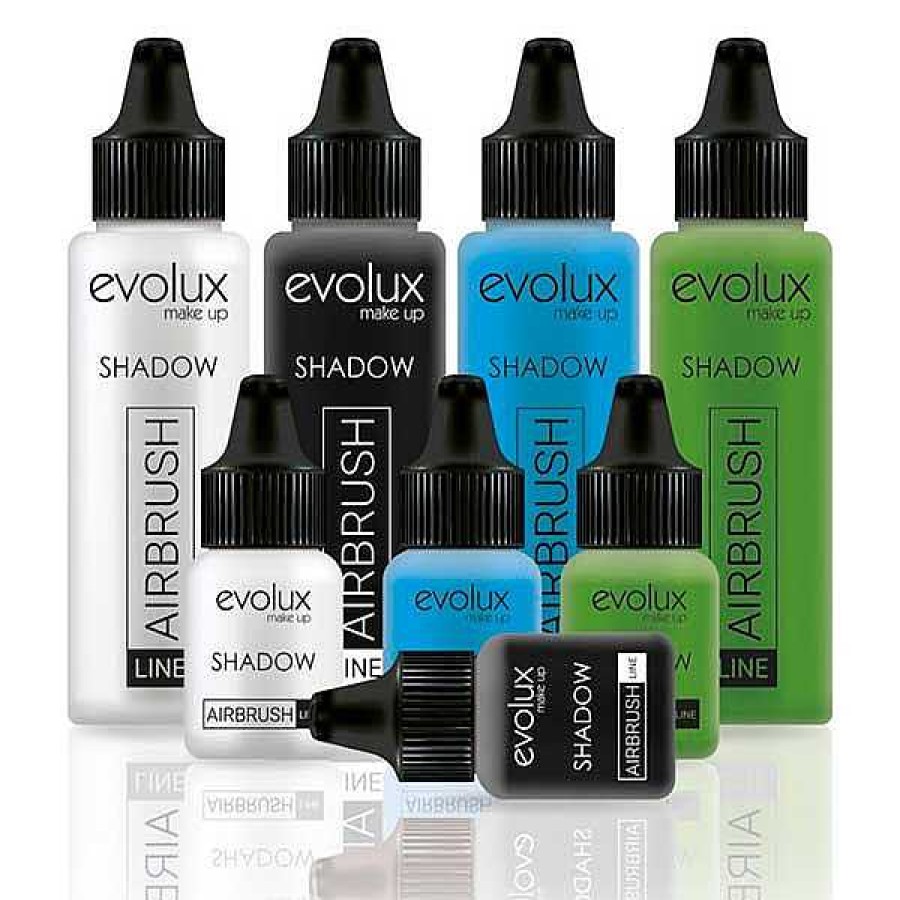 Evolux Evolux Airbrush Sombra Black Maquillaje Base Silicona