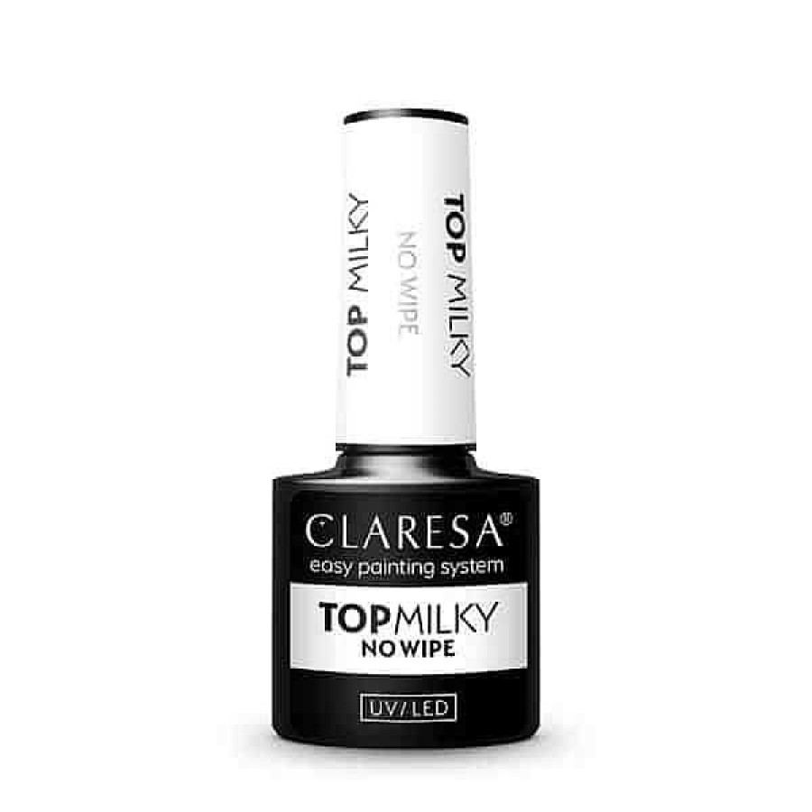 Claresa Claresa Top Coat Semipermanente Milky No Wipe Bases Y Top Coats