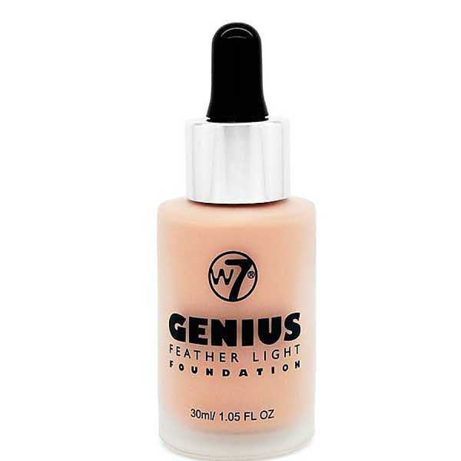 w7 W7 Base De Maquillaje Fluido Genius Foundation Sand Beige Bases De Maquillaje