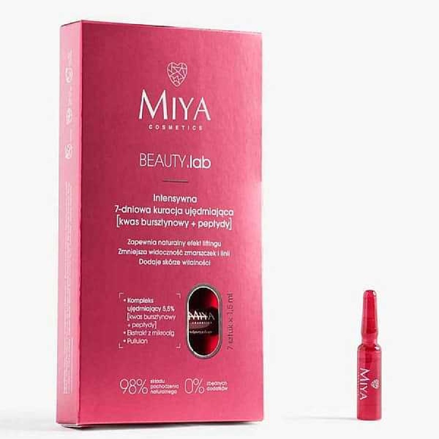 Miya Cosmetics Miya Ampollas Reafirmantes Con P Ptidos Tratamientos Espec Fcos