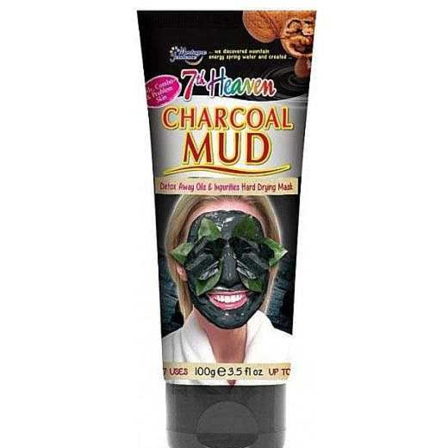 Montagne Jeunesse Montagne Jeunesse Barro De Carb N Charcoal Mud Tube Mask Mascarillas Faciales