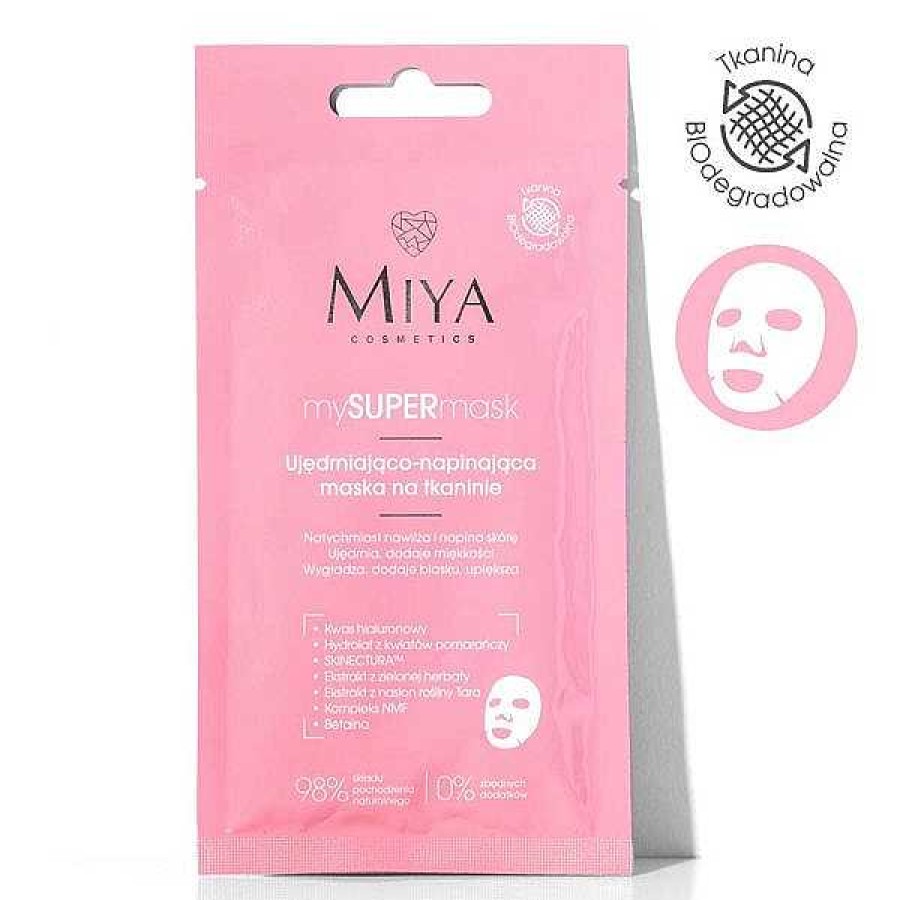 Miya Cosmetics Miya Mascarilla Facial Reafirmante De Tejido Mysupermask Mascarillas Faciales