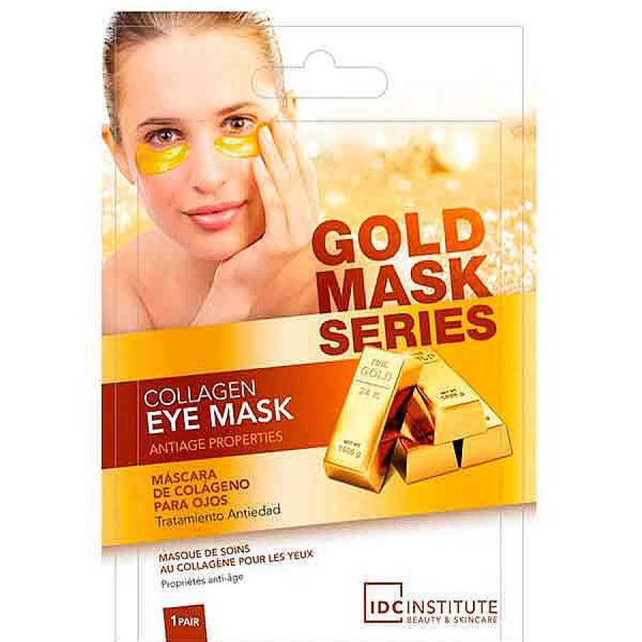 IDC Institute Idc Institute M Scara Para Ojos De Oro Gold Mask Series Mascarillas Faciales