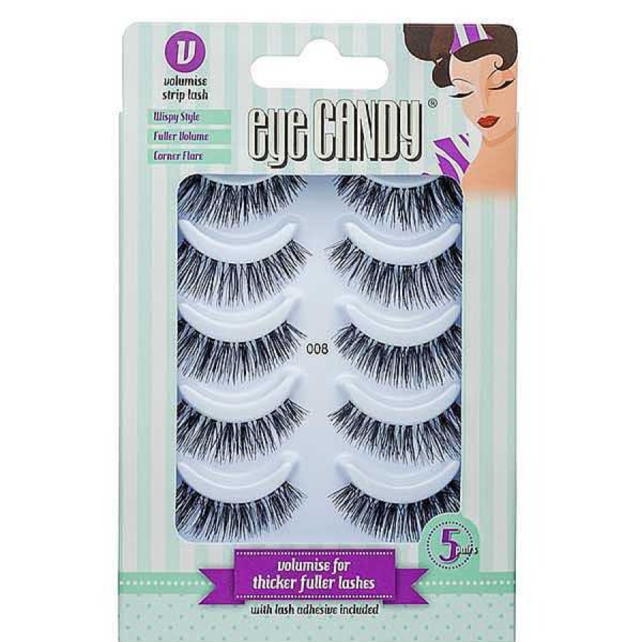 Eye Candy Eye Candy Pack 5 Unidades De Pesta As Postizas Volumise 008 Pesta As Postizas