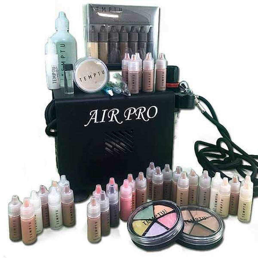 Temptu Temptu Kit Completo Aer Grafo Para Maquillaje Aer Grafos Y Compresores