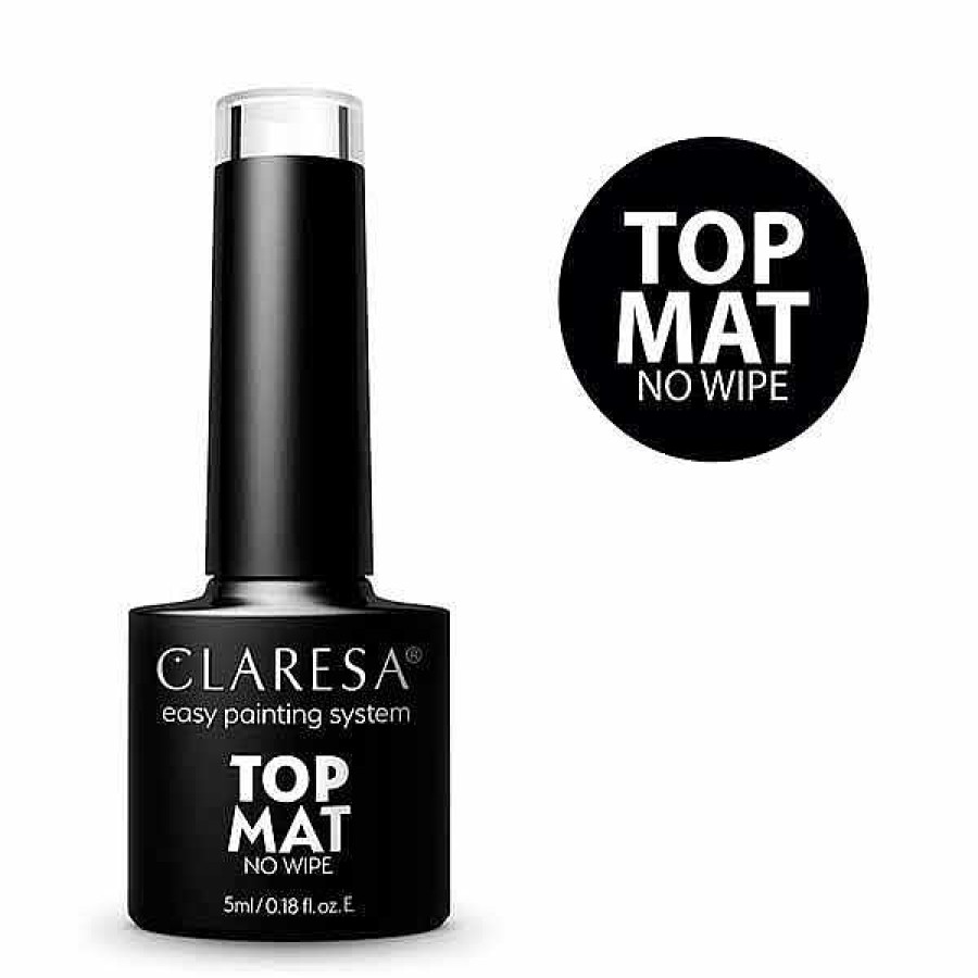 Claresa Claresa Top Coat Semipermanente Matte No Wipe Bases Y Top Coats