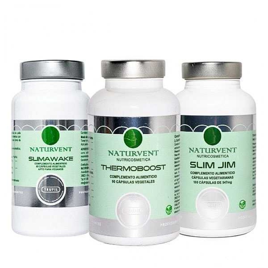 Naturvent Naturvent Pack P Rdida De Peso: Thermoboost, Slim Jim Y Slimawake. Suplementos Nutricionales