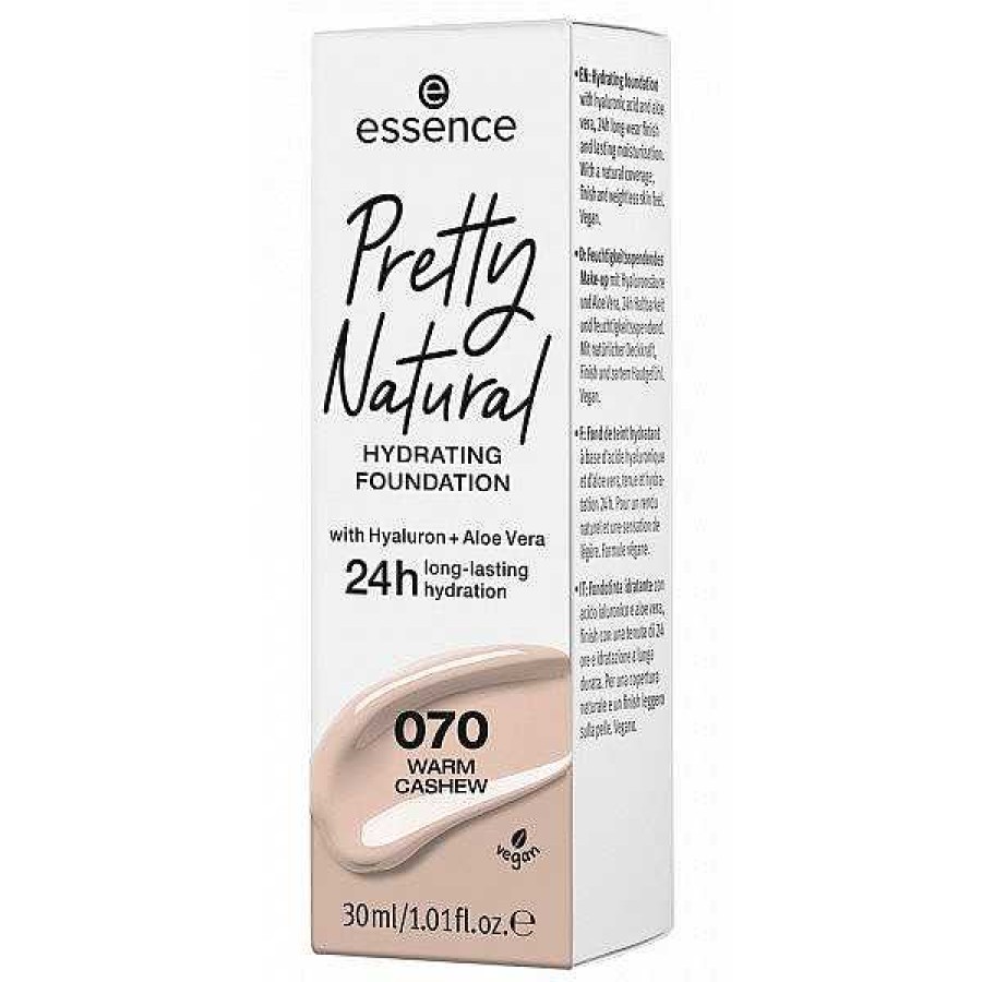 Essence Essence Base De Maquillaje Pretty Natural Hydrating 070 Warm Cashew Bases De Maquillaje