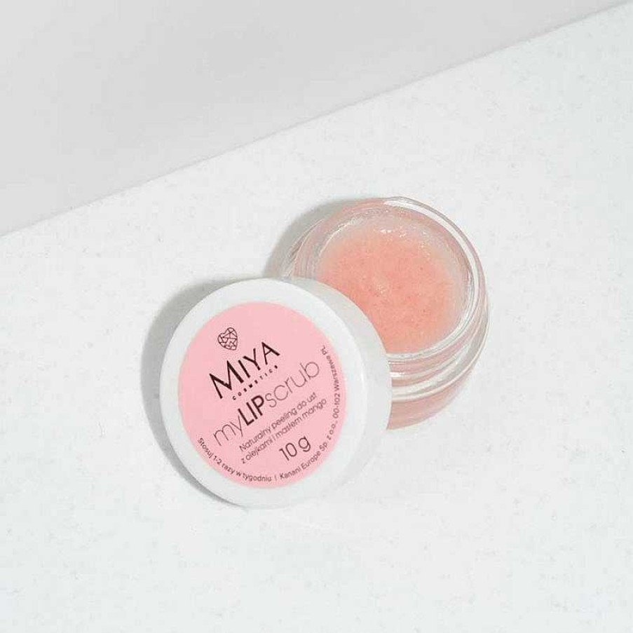 Miya Cosmetics Miya Exfoliante Labial Natural Mylipscrub B Lsamos Y Cuidado De Labios