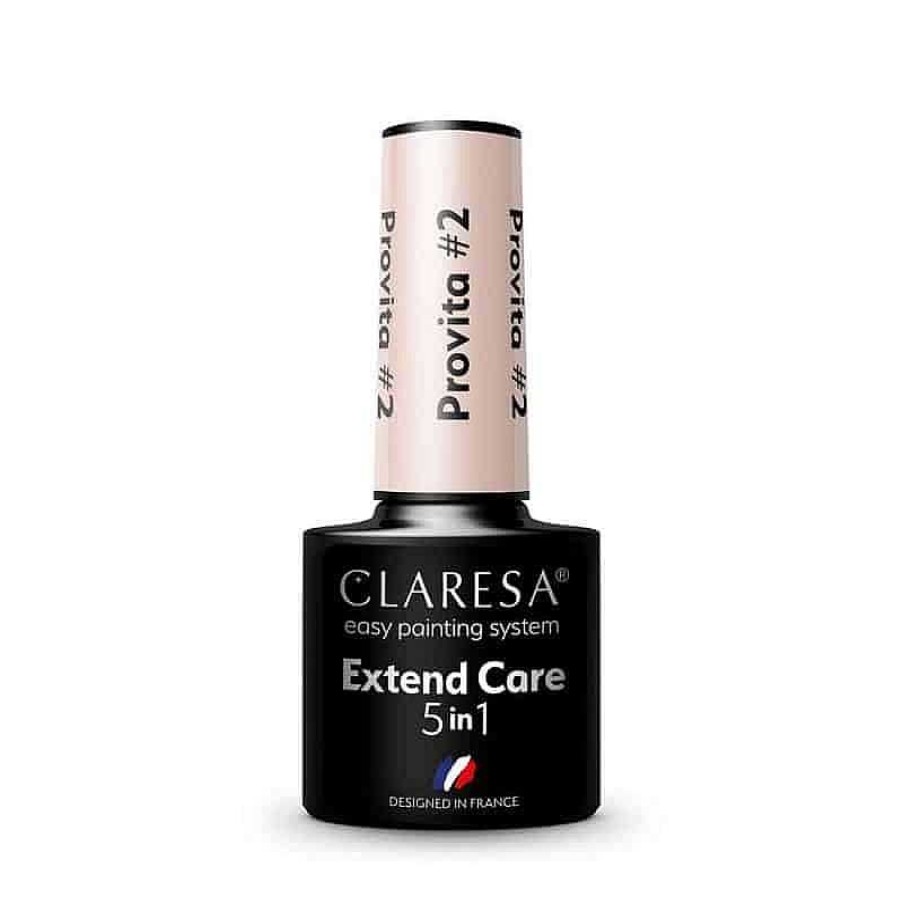 Claresa Claresa Base Semipermanente 5 En 1 Provita 2 Bases Y Top Coats