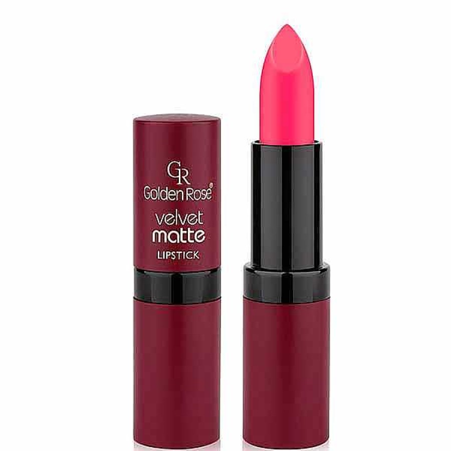 Golden Rose Golden Rose Barra De Labios Velvet Matte Lipstick 04 Barras De Labios