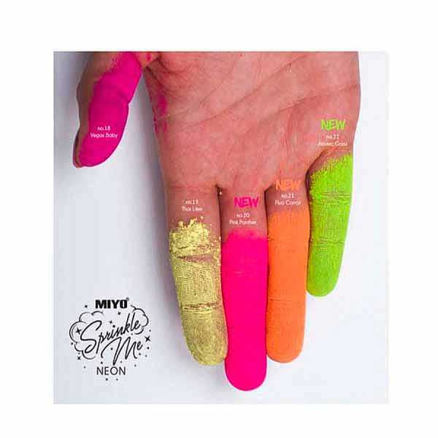 Miyo Miyo Pigmento Sprinkle Me Neon 19 Thai Lime Iluminadores