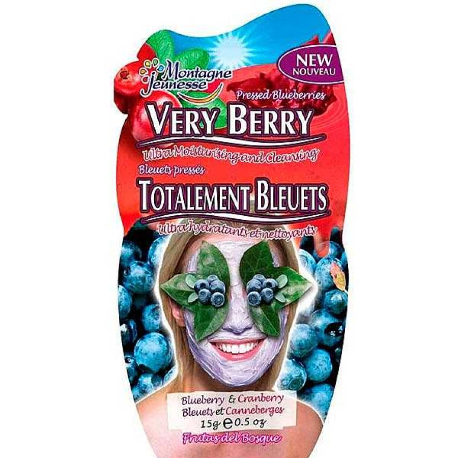 Montagne Jeunesse Montagne Jeunesse Mascarilla De Frutas Del Bosque Mascarillas Faciales