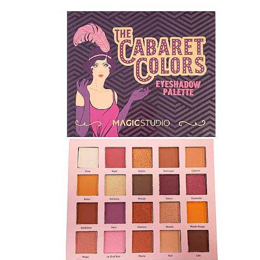 Magic Studio Magic Studio Paleta De Sombras The Cabaret Colors Paletas / Sombras De Ojos