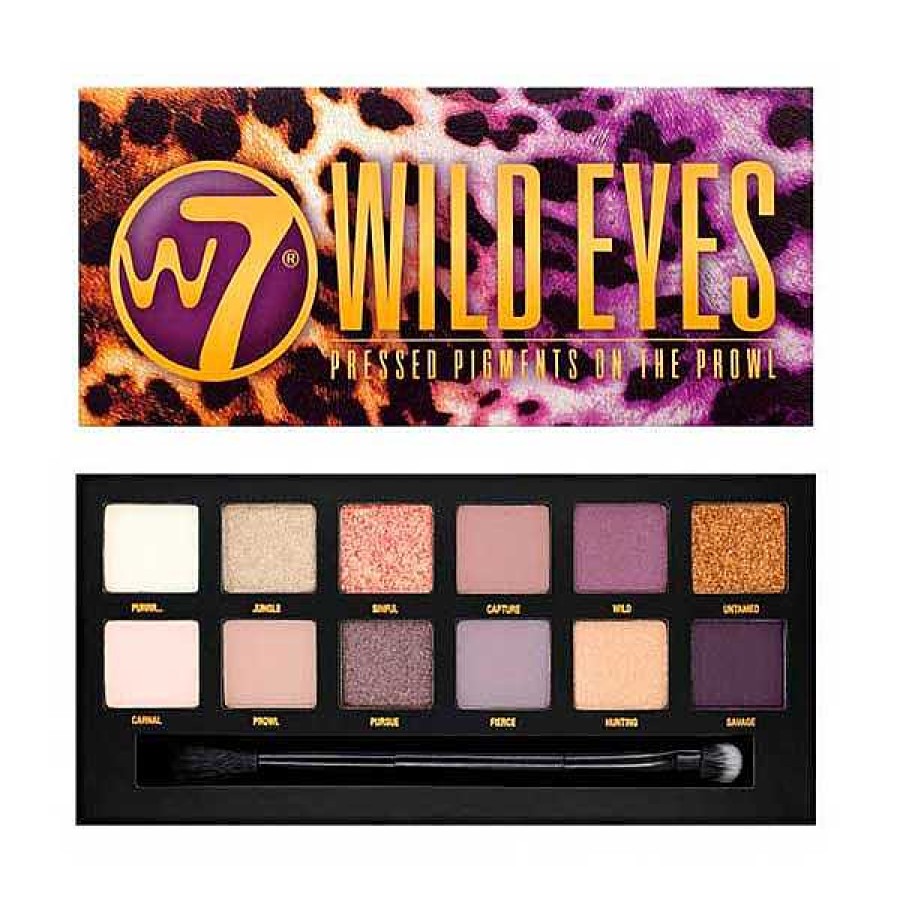 w7 W7 Paleta 12 Sombras Wild Eyes Paletas / Sombras De Ojos