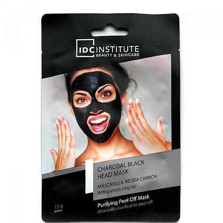 IDC Institute Idc Institute Mascarilla Negra De Carb N Mascarillas Faciales