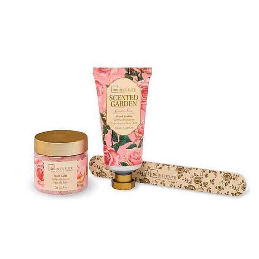 IDC Institute Idc Institute Set Cuidado De Manos 3 Piezas Scented Garden Country Rose Crema De Manos