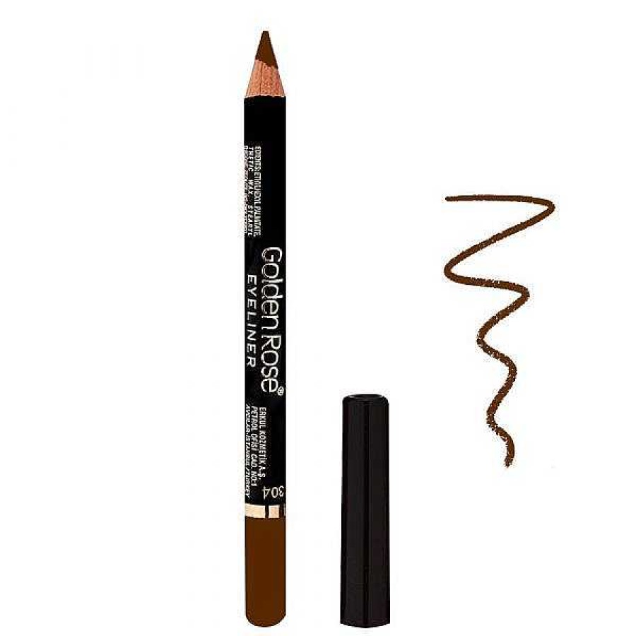 Golden Rose Golden Rose Perfilador De Ojos Marr N Eye Eyeliner 304 Perfiladores De Ojos