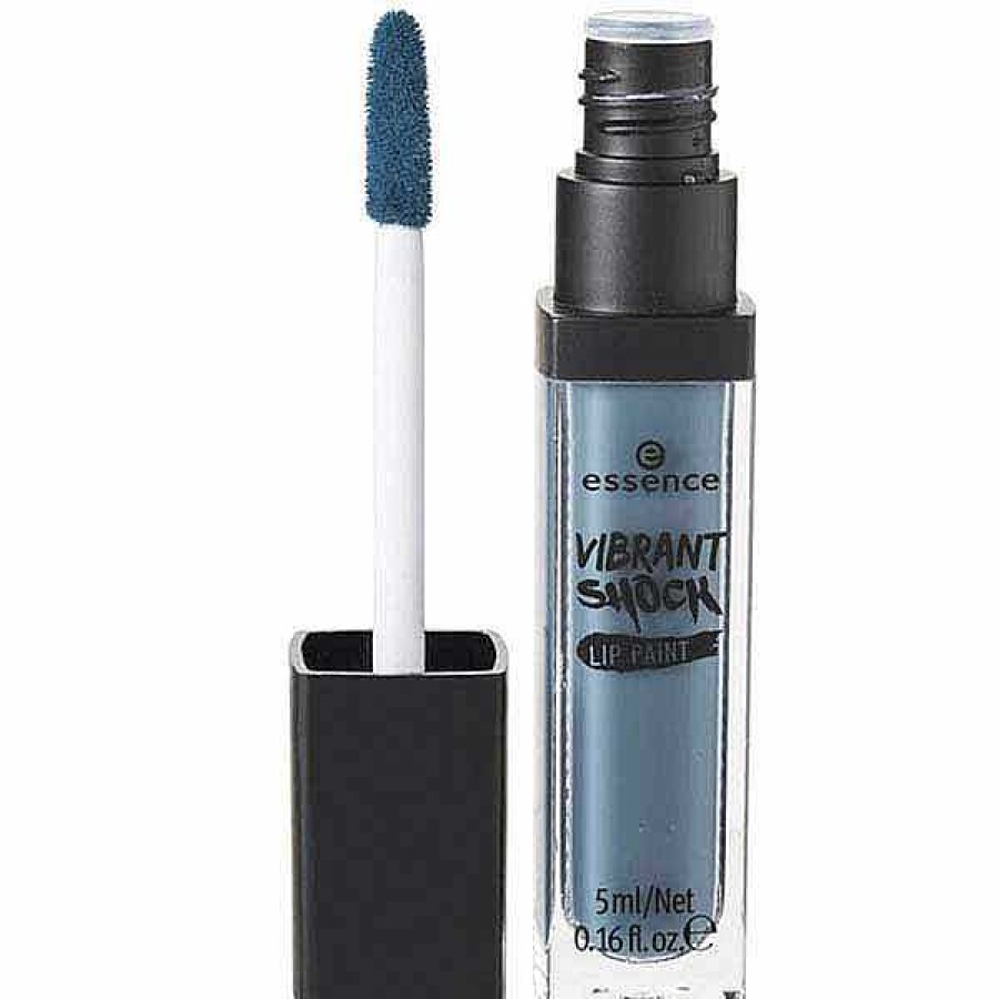 Essence Essence Labial L Quido Vibrant Shock 06 Black Widow Barras De Labios