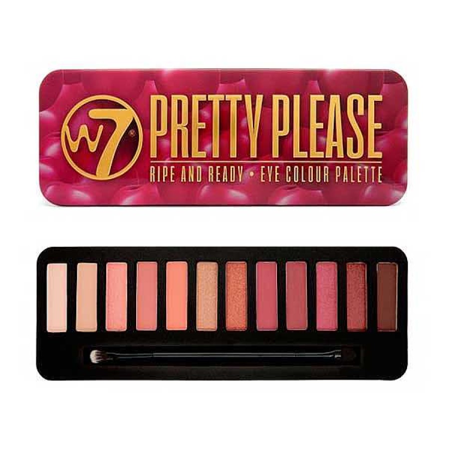 w7 W7 Paleta 12 Sombras Pretty Please Paletas / Sombras De Ojos