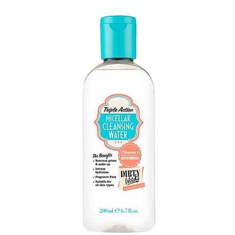 Dirty Works Dirty Works Agua Micelar 200 Ml Micellar Cleansing Water Limpiadores Faciales