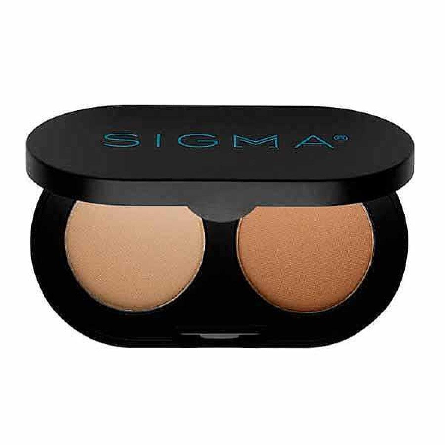 Sigma Beauty Maquillaje Sigma Beauty Color + Shape Brow Powder Duo Light Productos Para Cejas