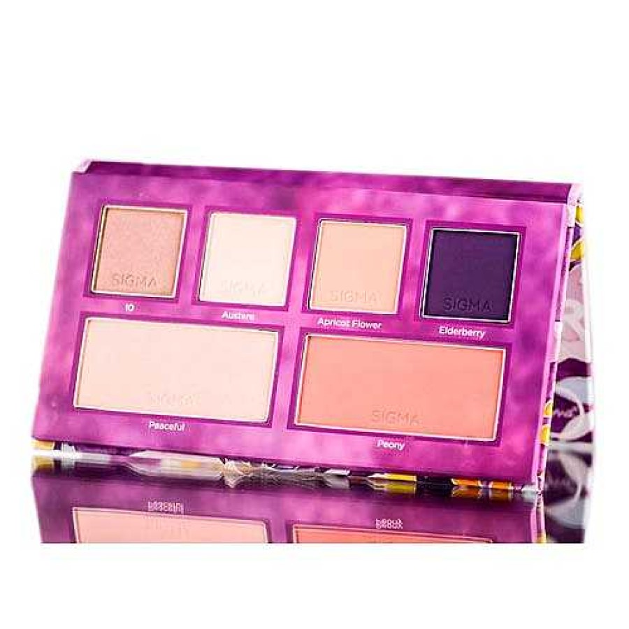 Sigma Beauty Sigma Beatuy Wildflower Collection Paleta 4 Sombras De Ojos + 2 Tonos De Colorete Coloretes