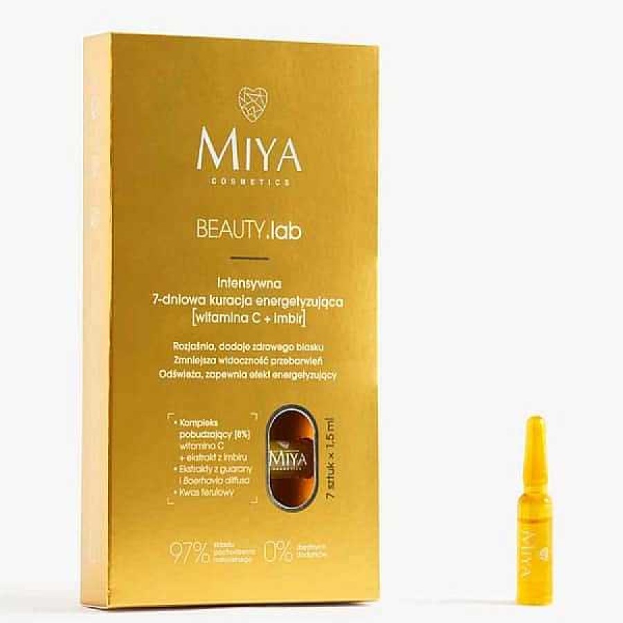 Miya Cosmetics Miya Ampollas Energizantes Con Vitamina C Tratamientos Espec Fcos