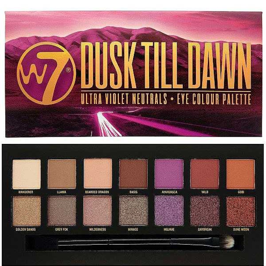 w7 W7 Paleta 14 Sombras Dusk Till Dawn Paletas / Sombras De Ojos