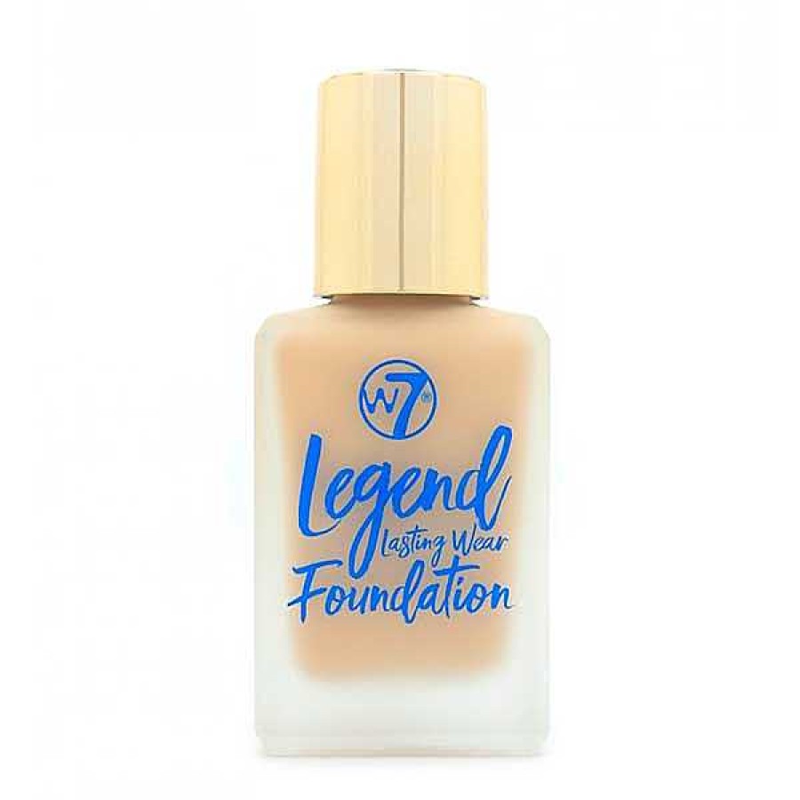 w7 W7 Base De Maquillaje Legend Lasting Wear Sand Beige Bases De Maquillaje