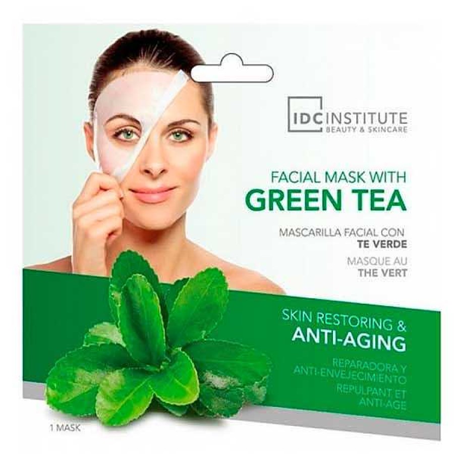 IDC Institute Idc Institute Mascarilla Facial Te Verde Mascarillas Faciales