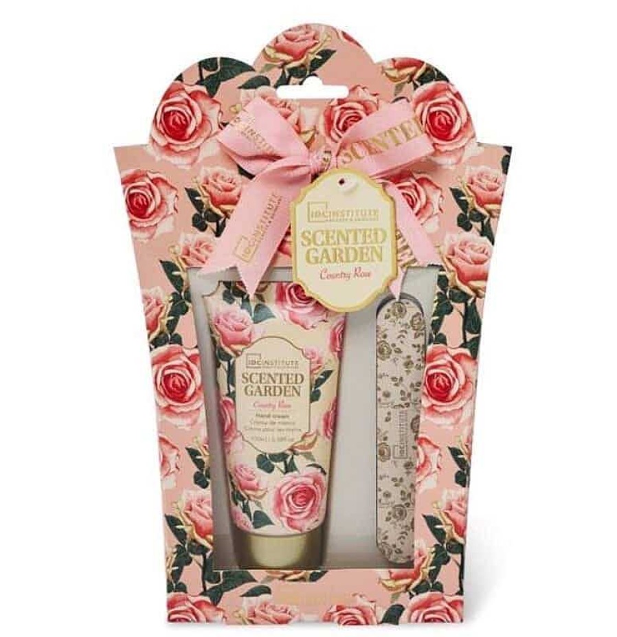 IDC Institute Idc Institute Set Cuidado De Manos 2 Piezas Scented Garden Country Rose Crema De Manos