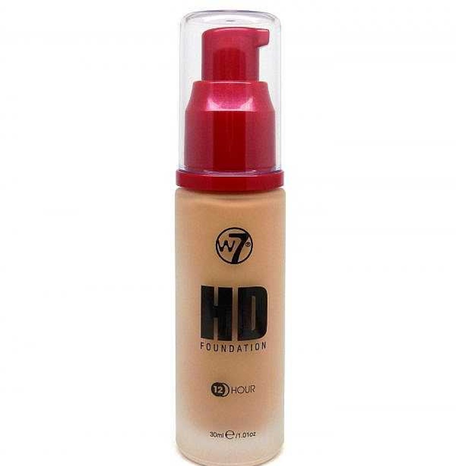 w7 W7 Base De Maquillaje Fluido Hd Natural Fresh Beige Bases De Maquillaje