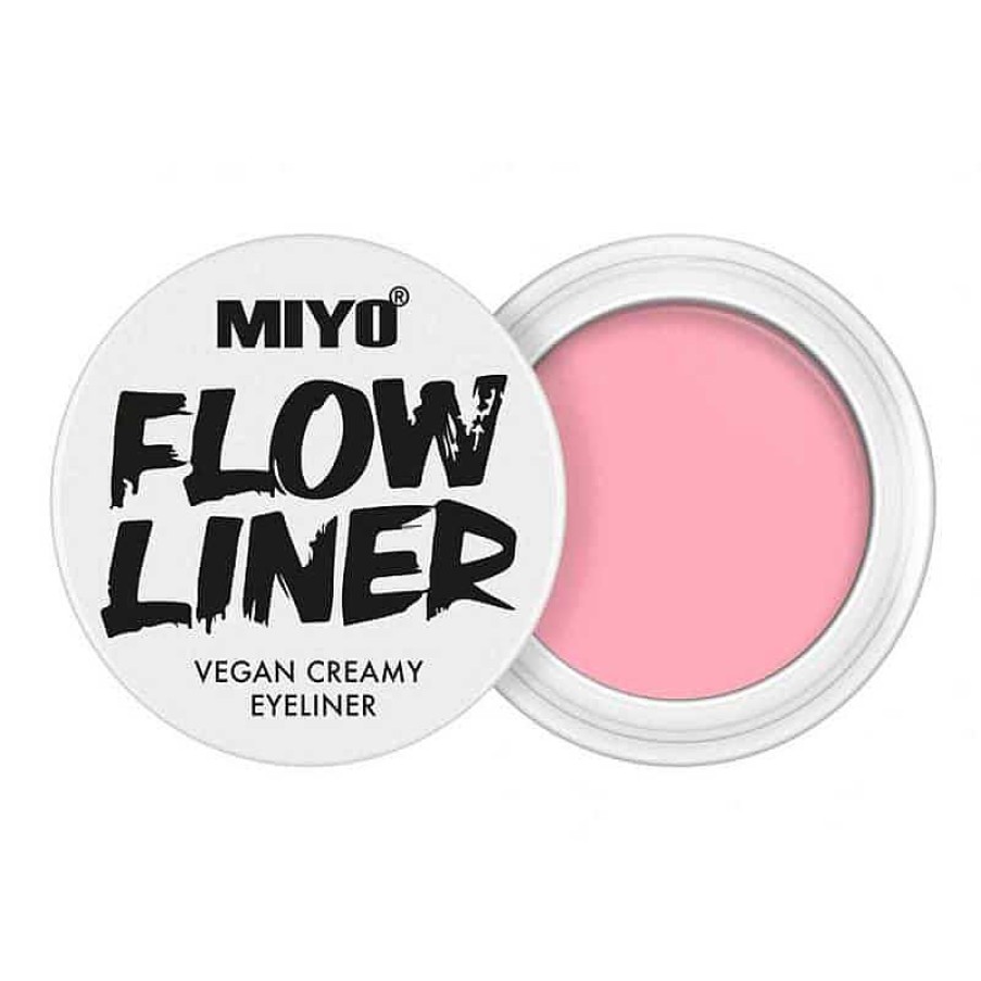 Miyo Miyo Eyeliner En Crema Flow Liner 04 True Pink Perfiladores De Ojos