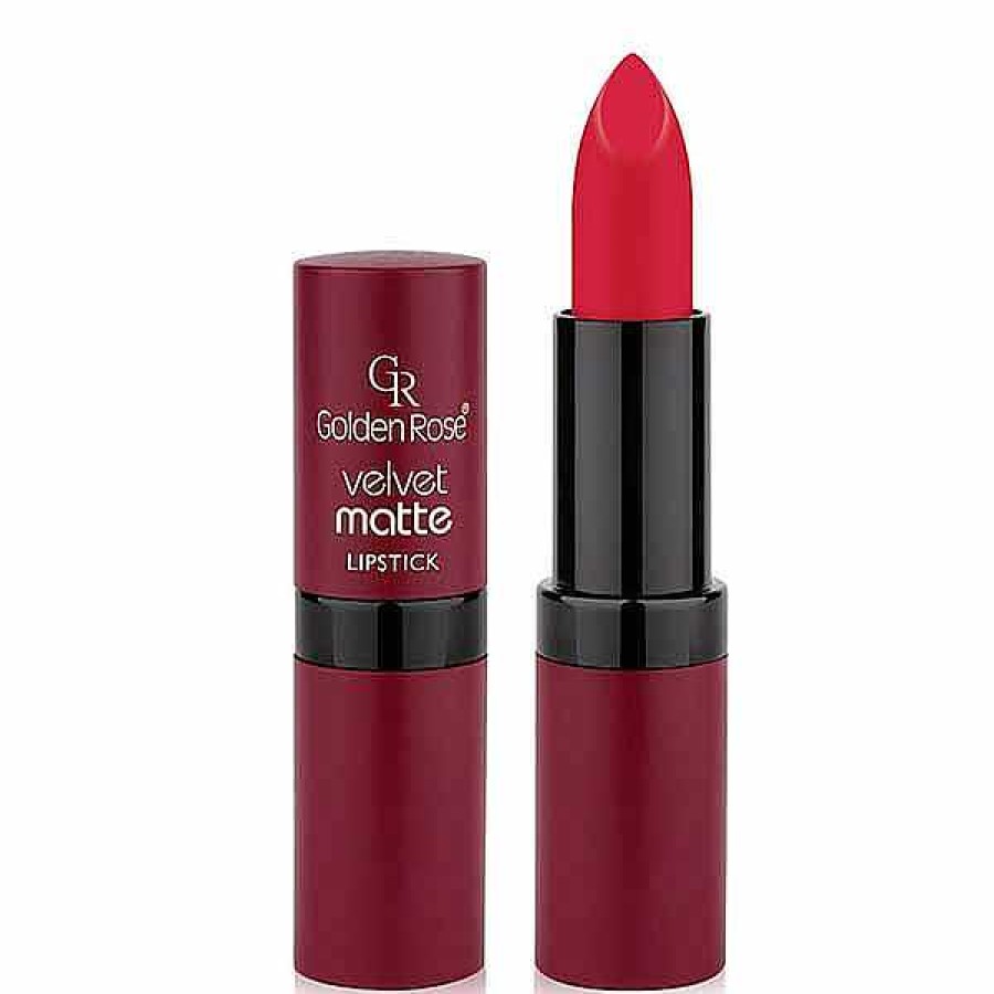 Golden Rose Golden Rose Barra De Labios Velvet Matte Lipstick 18 Barras De Labios