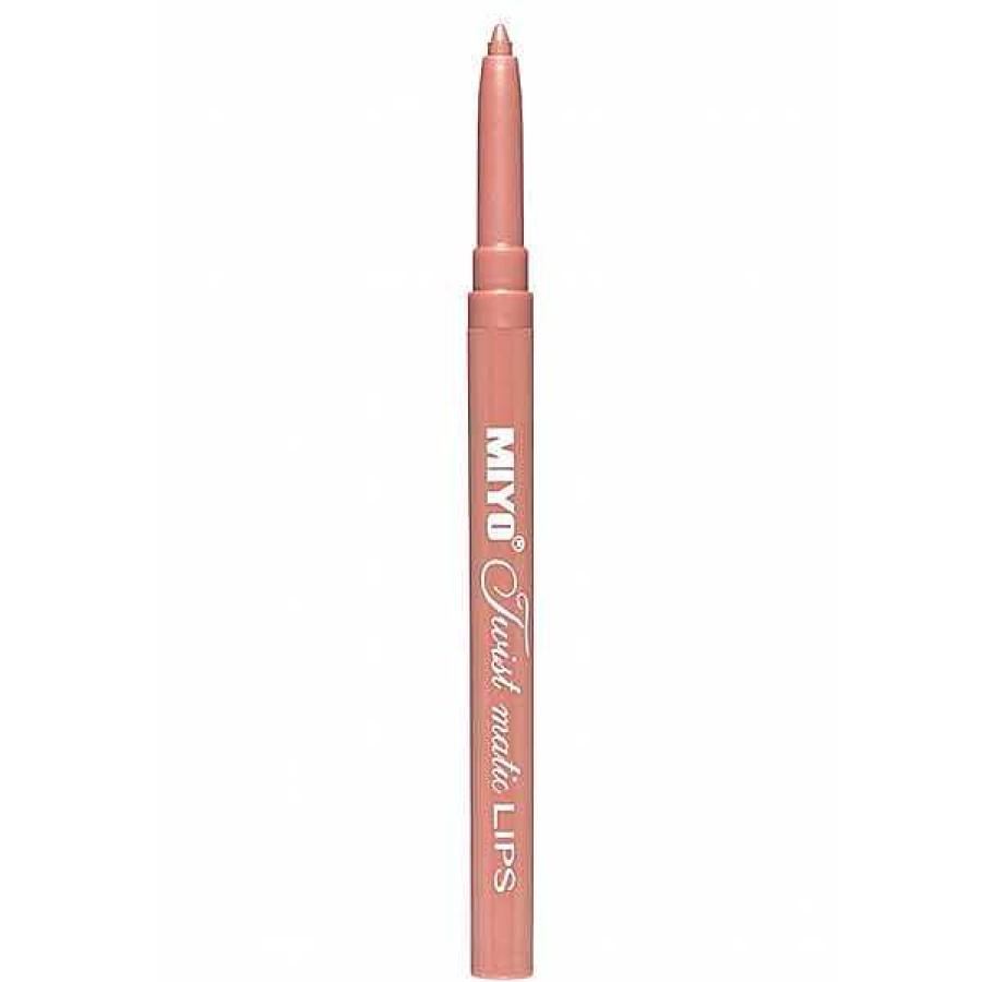 Miyo Miyo Perfilador De Labios Retr Ctil Twist Matic 04 Peach Perfiladores De Labios