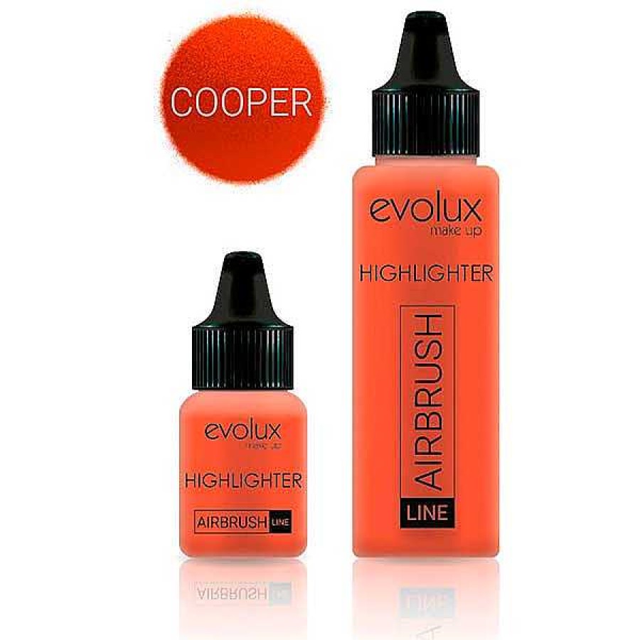 Evolux Evolux Airbrush Iluminador Cooper Maquillaje Base Silicona